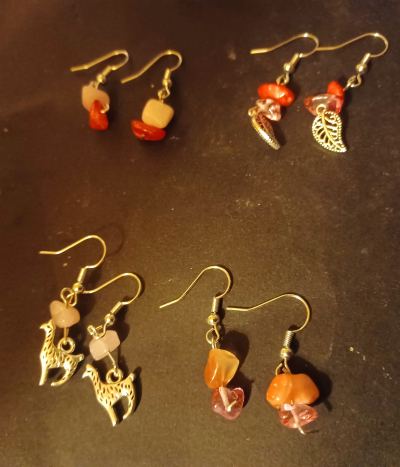 Alpaca earrings